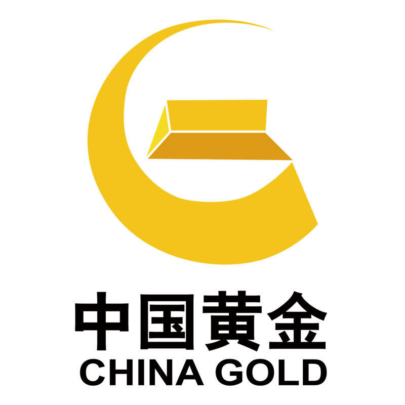 中国黄金高清PNG透明Logo免抠元素设计素材下载