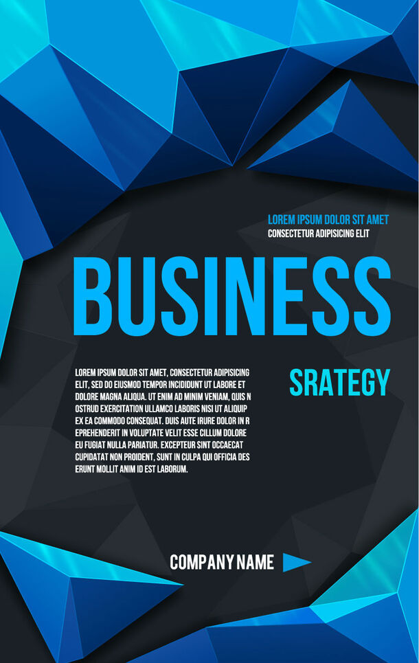 简约几何字体效果BUSINESS高清PNG透明背景素材，H5设计元素下载