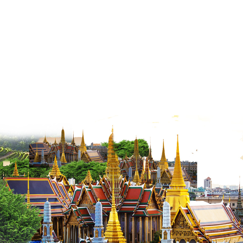 泰国旅游美景PNG透明背景高清图片素材下载