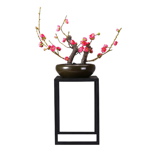 中国风装饰元素，花盆桌子PNG&PSD设计素材高清下载