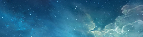 高清PNG透明星空背景Banner设计素材，酷炫海报元素免费下载