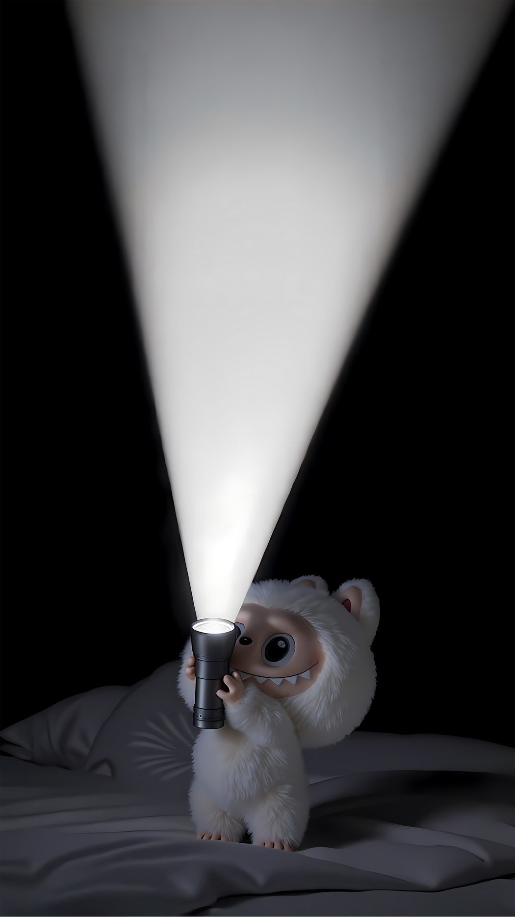 拉布布Labubu开灯竖屏4K动漫手机壁纸高清下载 2160x3840