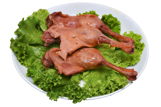 美味卤鸭腿PNG透明图片素材，高清装饰元素下载