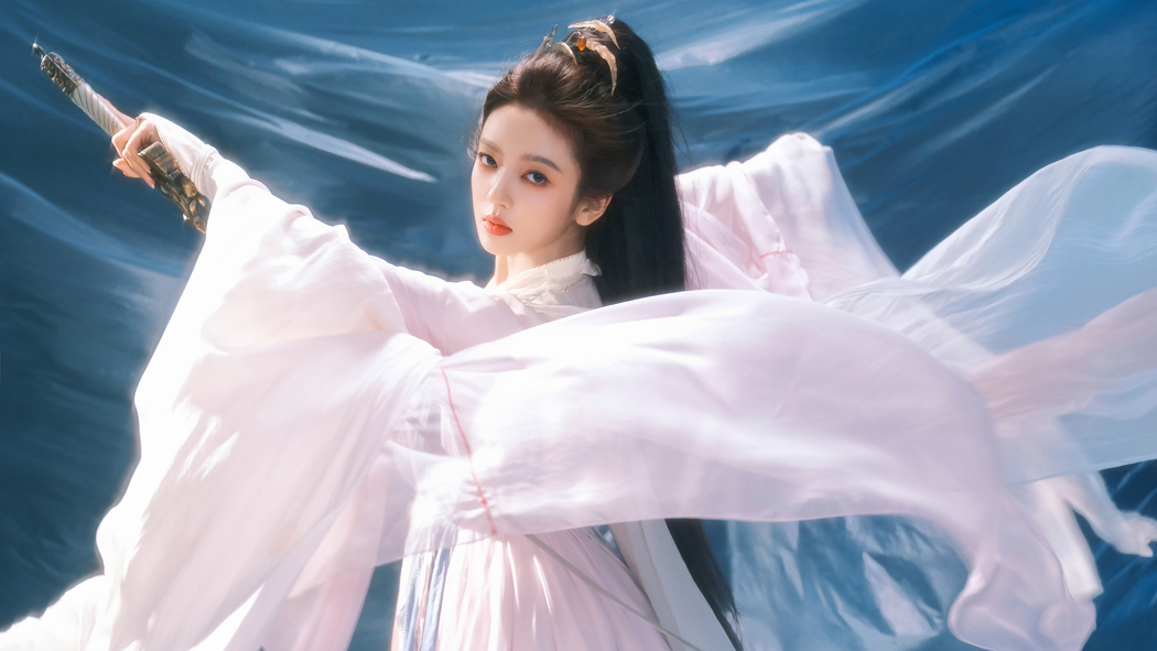 古风女侠何瑞贤4K超清壁纸 3840x2160高清下载