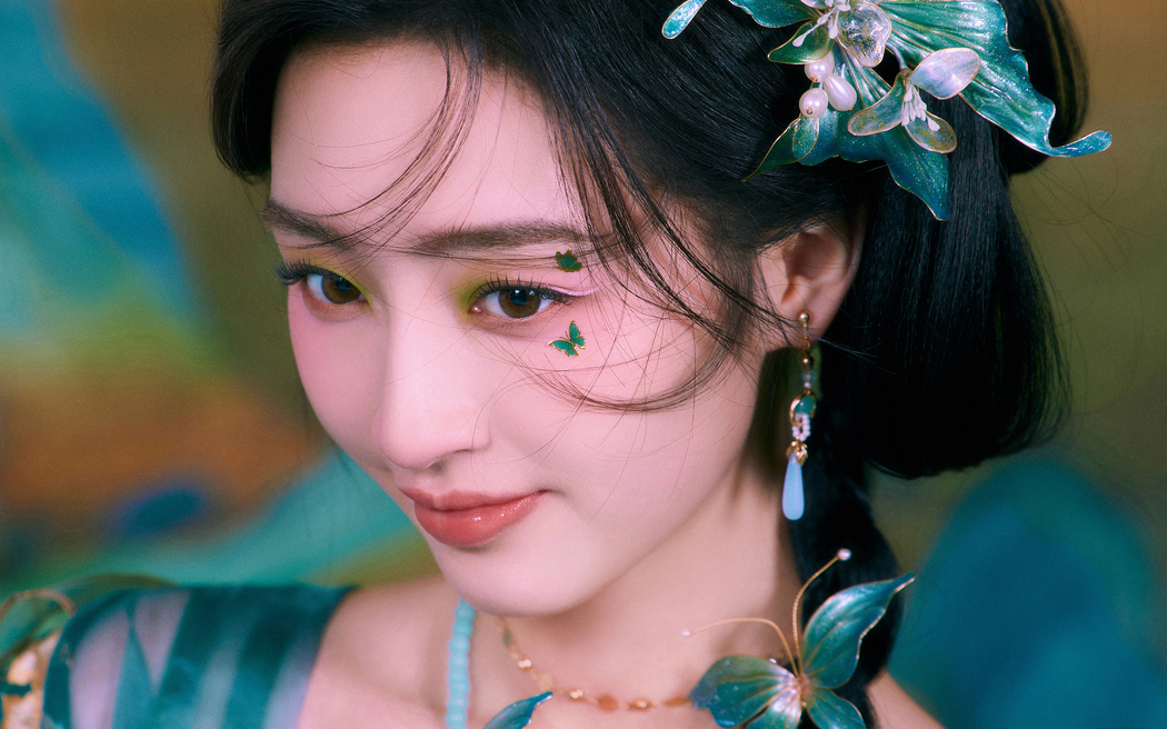 古风可爱美女邓恩熙4K超清壁纸3840x2400高清下载