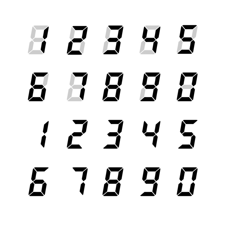 计算器数字高清PNG透明免扣元素设计素材下载