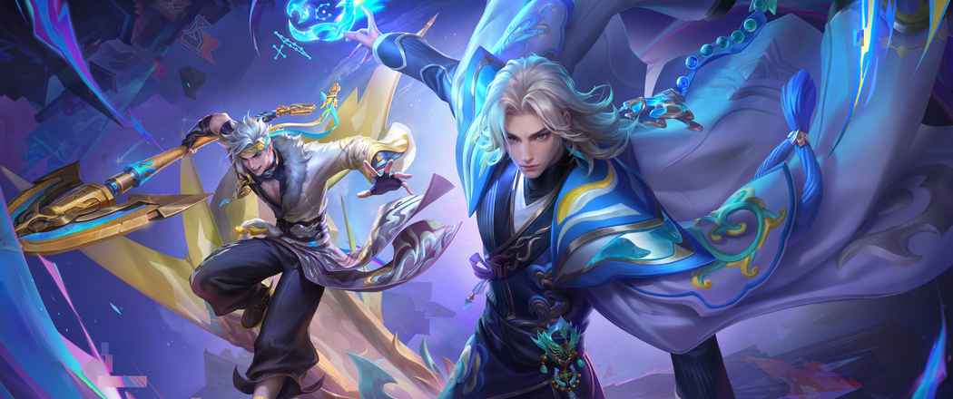 王者荣耀，孙策&周瑜高清4K游戏壁纸，带鱼屏3440x1440下载