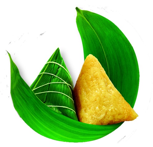 端午节绿色可口粽子高清PNG透明图片素材下载，节日元素设计资源