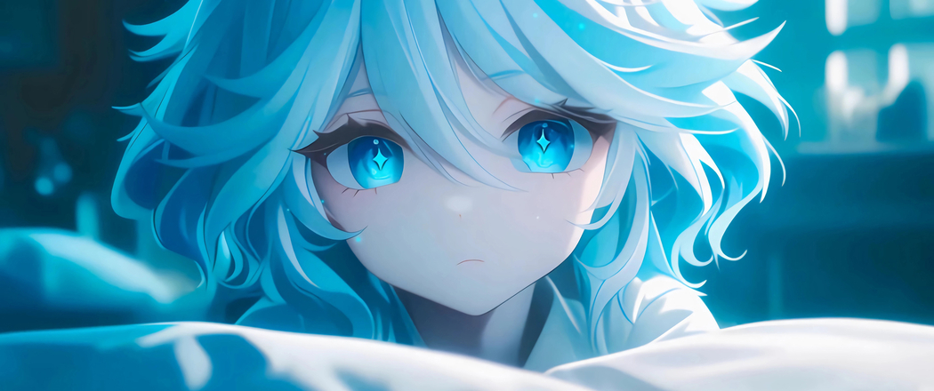 原神芙宁娜唯美4K带鱼屏壁纸 3440x1440高清动漫图片下载