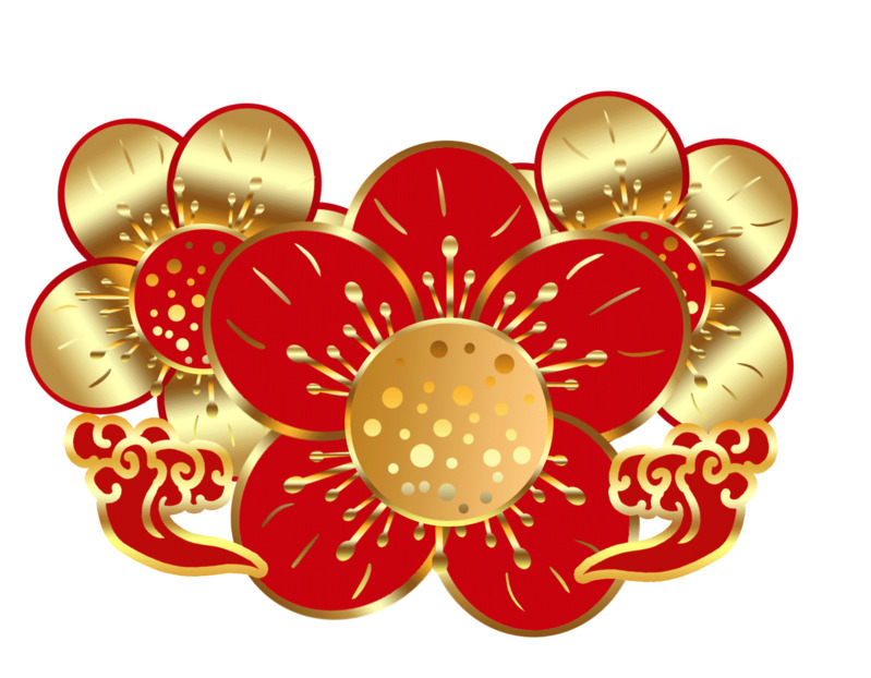 2021新年高清PNG免抠元素，含元旦春节元宵节日素材下载