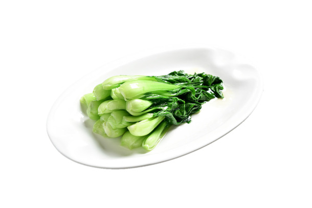 清炒小白菜PNG透明图片素材，动植物元素植物设计下载