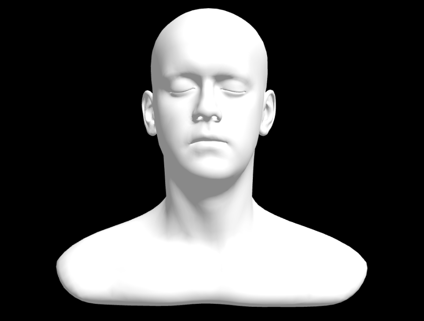 石膏3d立体人像全息投影模型必备