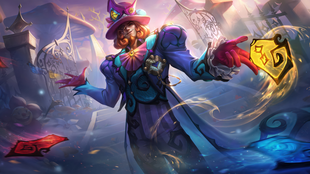 崔斯特怪诞童话主题LOL英雄联盟8K超高清游戏壁纸下载