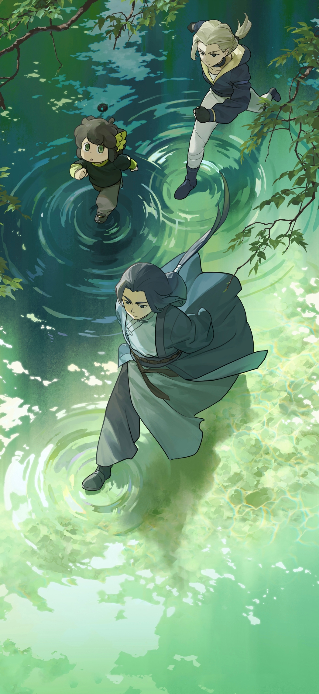 《罗小黑战记2》电影剧照，6K/4K高清手机壁纸，3142x6827分辨率，免费下载