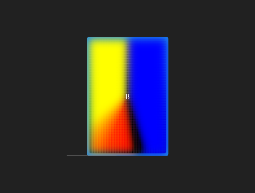 创意字母拖动卡片动画制作模板