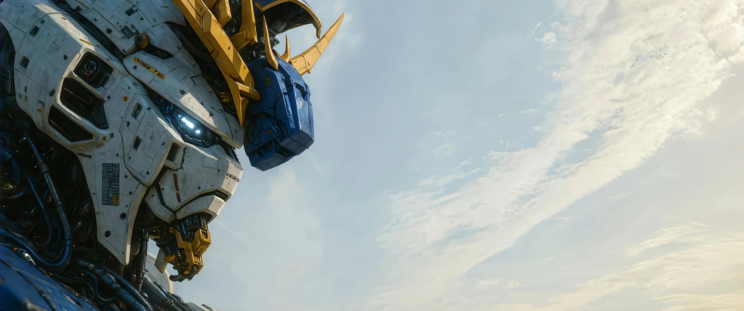 高达机甲晴空4K带鱼屏高清壁纸3440x1440下载