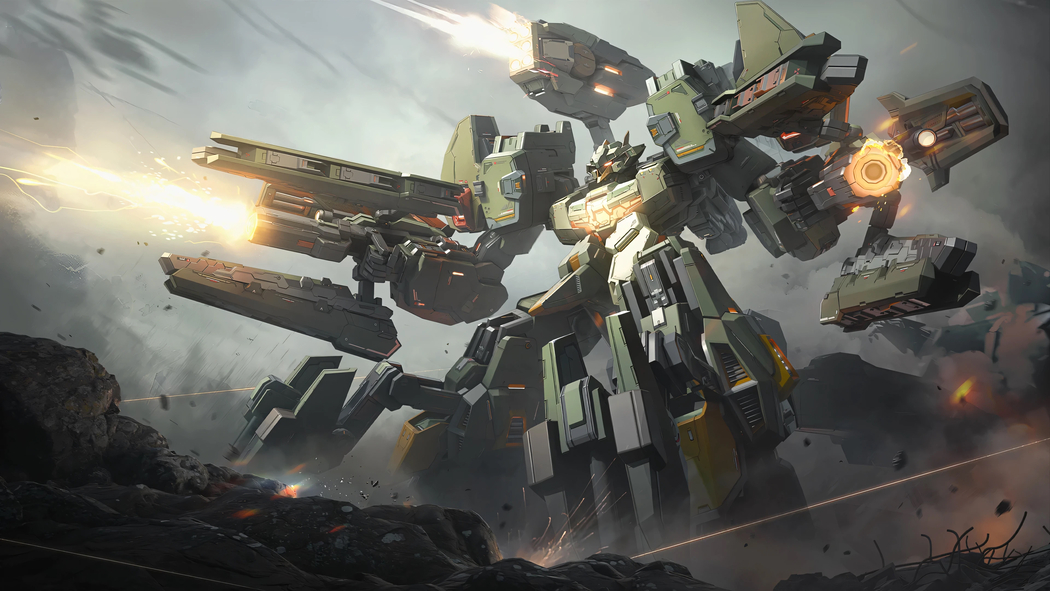 解限机Mecha Break，4K高清机甲机器人游戏壁纸 3840x2160下载