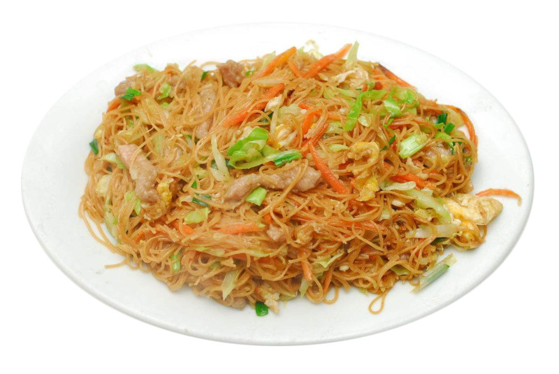 鸡蛋炒粉干高清PNG透明图片，美味装饰元素设计素材下载