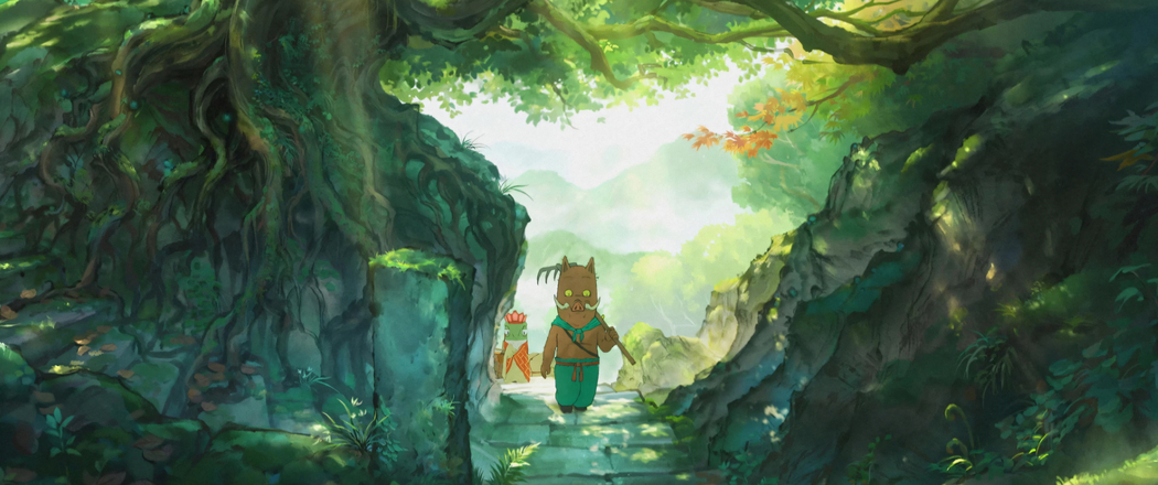 浪浪山小妖怪唯美风景 4K带鱼屏壁纸 3440x1440高清下载