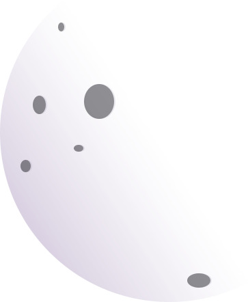 紫色透明星球高清PNG漂浮元素设计素材下载