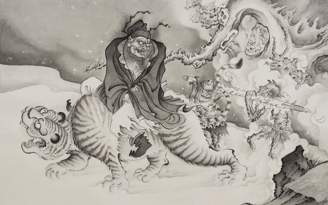 《黑神话，钟馗》4K游戏原画壁纸 3840x2400高清下载