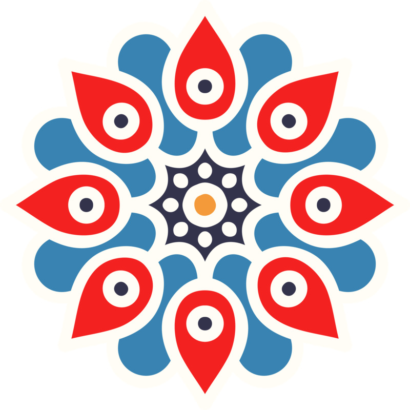 少数民族精美花纹PNG透明图片素材，高清装饰元素下载