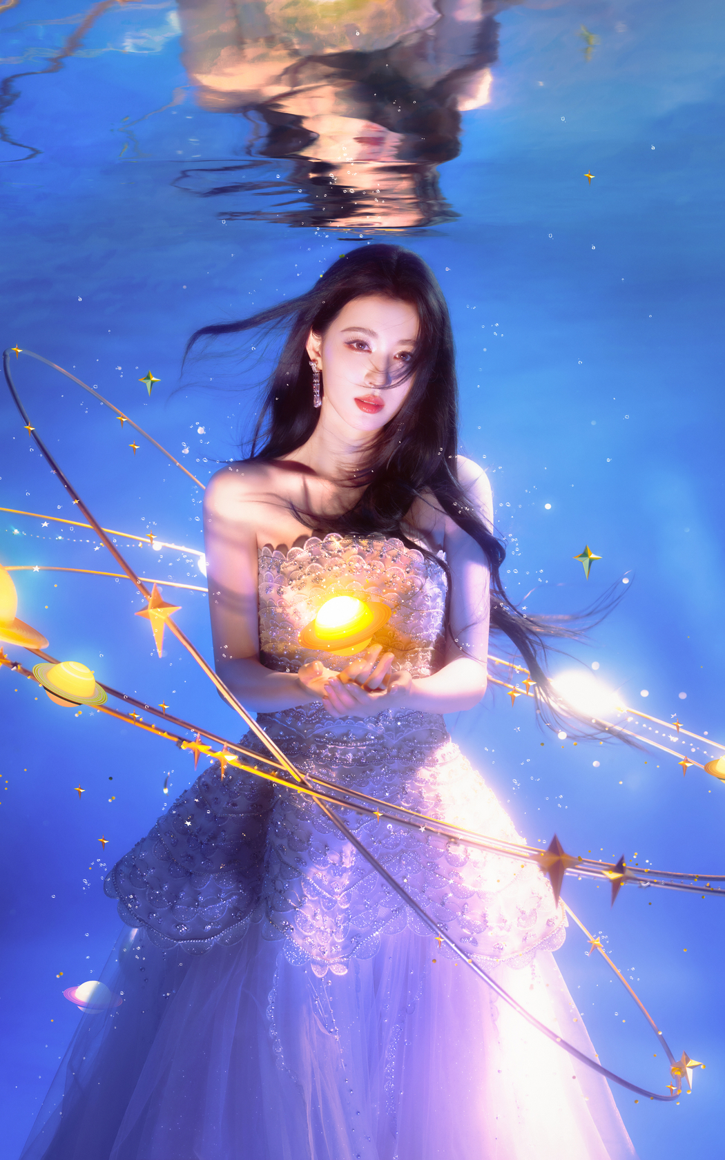 王楚然星河壁纸，唯美梦幻4K竖屏高清，2400x3840免费下载