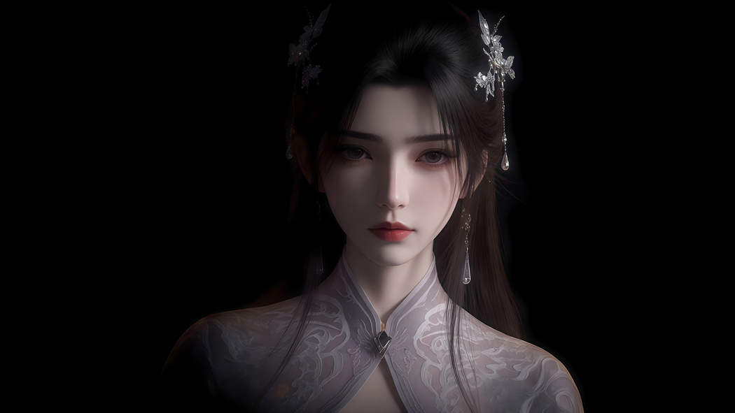 李慕婉主题暗黑风4K超清动漫壁纸（3840x2160）免费下载