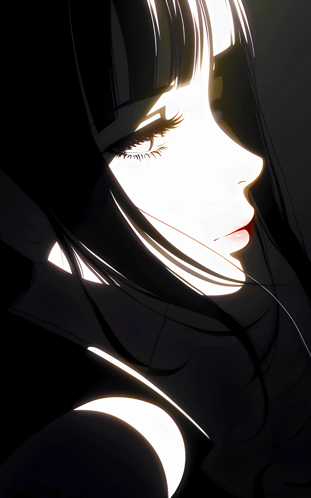 雏田暗黑风4K竖屏高清手机壁纸（2400x3840）免费下载