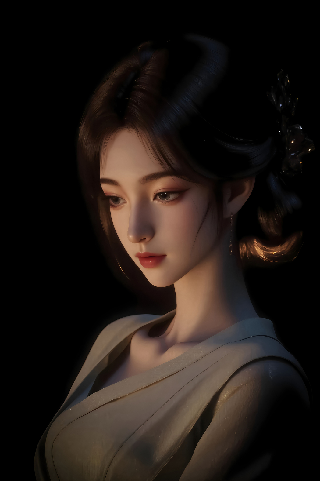 《凡人修仙传》梅凝暗色系4K竖屏高清手机壁纸2560x3840下载