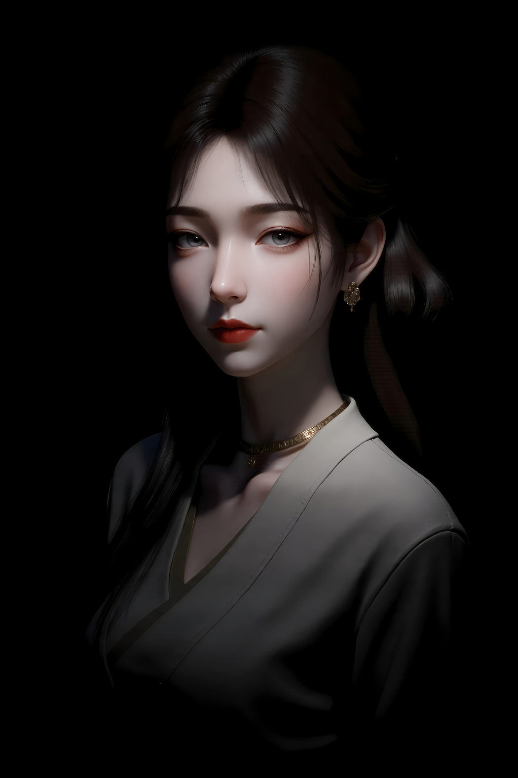 《凡人修仙传》梅凝暗黑风4K竖屏手机高清壁纸2560x3840下载