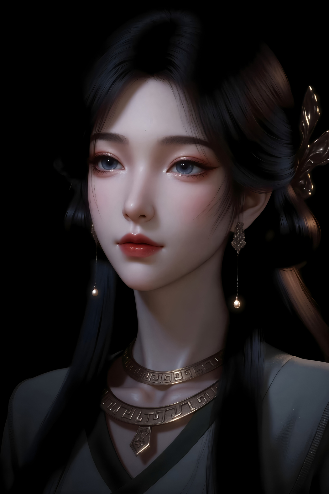 《凡人修仙传》梅凝暗黑风4K高清手机壁纸（2560x3840）免费下载