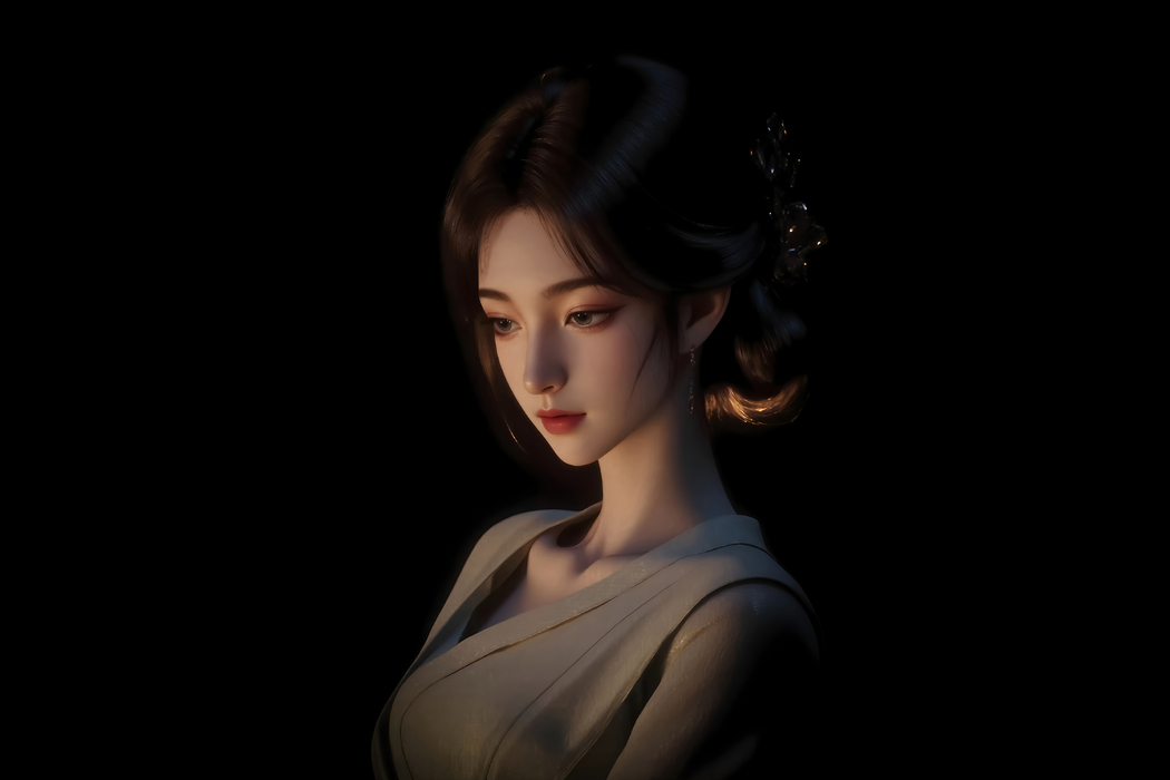 《凡人修仙传》梅凝女神暗黑风4K超清动漫壁纸3840x2560下载