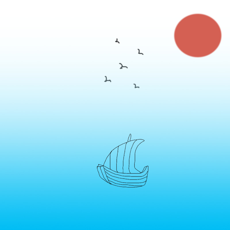 红日古风高清PNG透明背景图，古典中国风设计素材免费下载