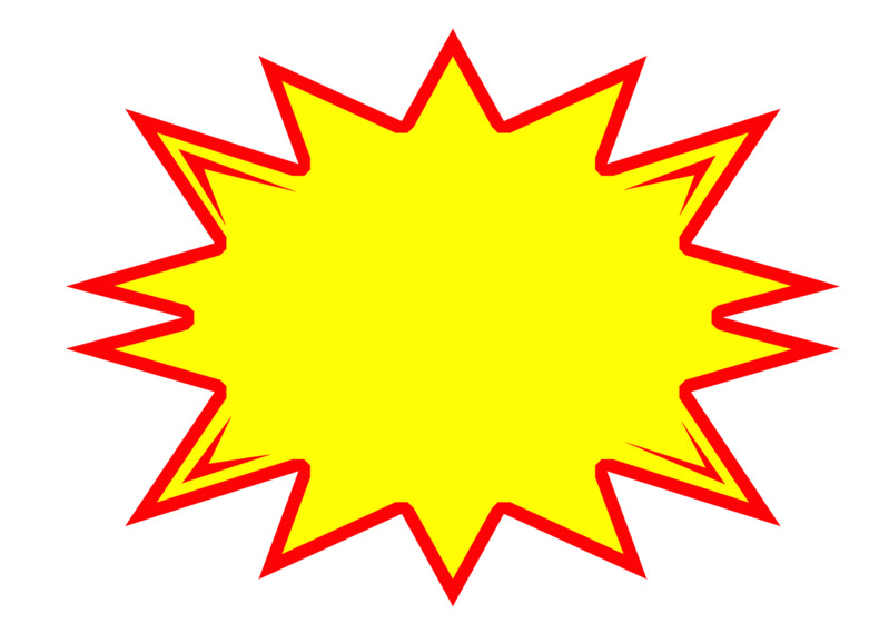 高清透明PNG免扣爆炸牌及其他设计素材超实用下载