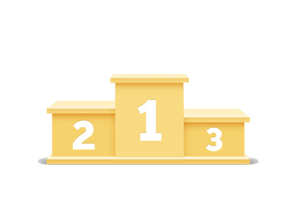 颁奖台高清透明PNG免扣设计素材图片下载