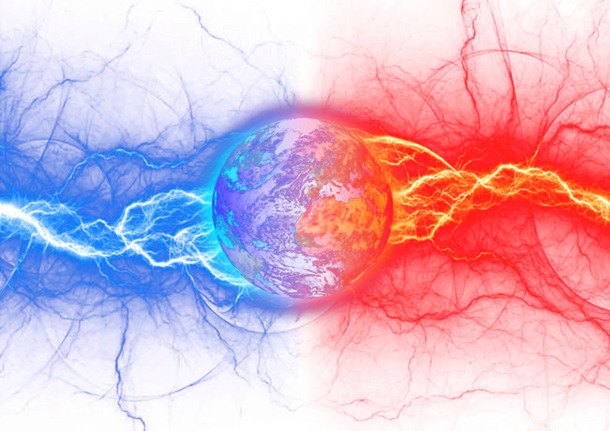 冰火碰撞高清透明PNG装饰特效图片设计素材免费下载
