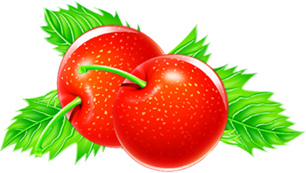 高清透明PNG手绘红色山楂果实装饰元素，植物设计素材免费下载