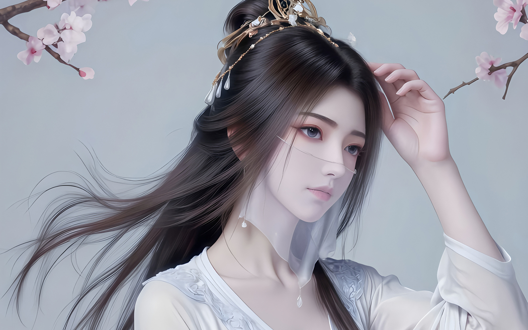 《凡人修仙传》紫灵角色4K超清动漫壁纸 3840x2400分辨率下载