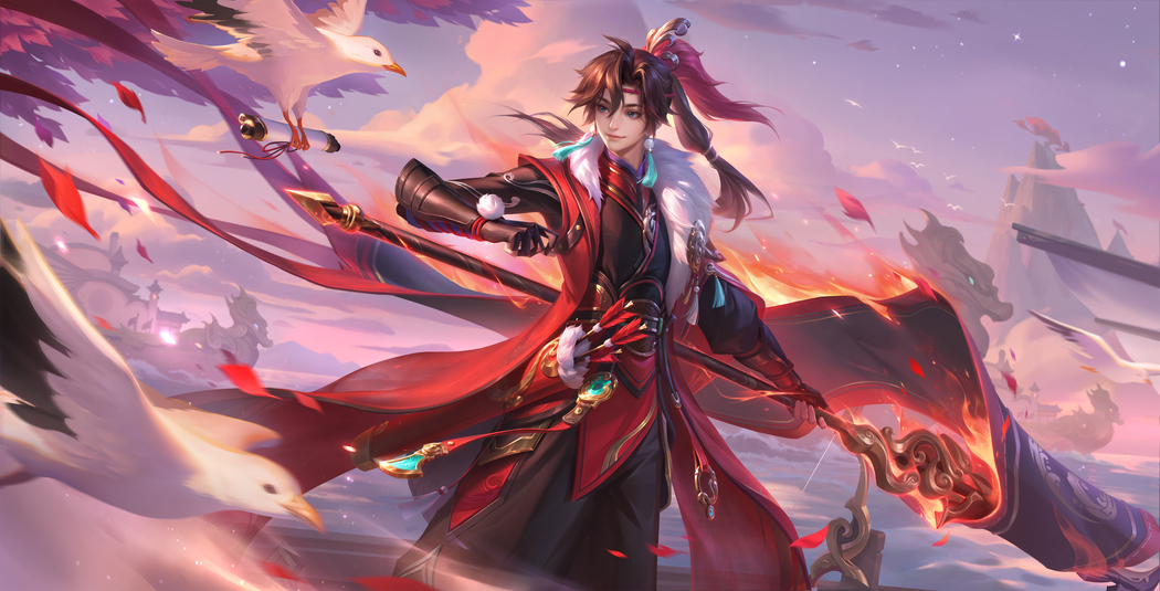 《王者荣耀》孙权-径山谋武 4714x2400超清4K游戏壁纸下载