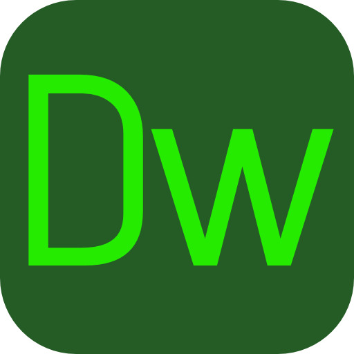 Dreamweaver高清透明PNG免扣图标素材，设计必备下载