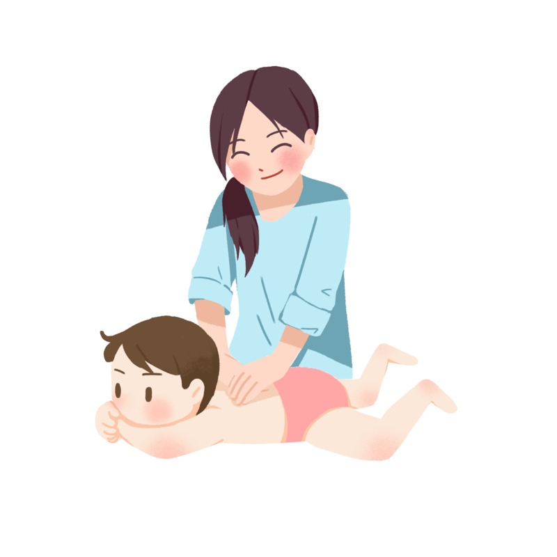 母婴服务高清透明PNG免扣扁平风设计素材下载