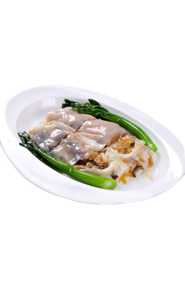 鲜虾冬菇肠粉主题高清透明PNG动物装饰设计素材下载