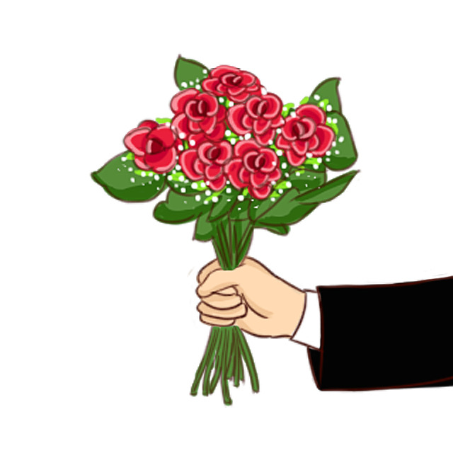 情人节高清透明PNG玫瑰花图片设计素材免费下载
