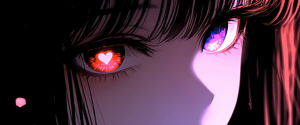 4K高清3440x1440带鱼屏,可爱少女爱心眼睛动漫壁纸下载 4K高清3440x1440带鱼屏,可爱少女爱心眼睛动漫壁纸下载