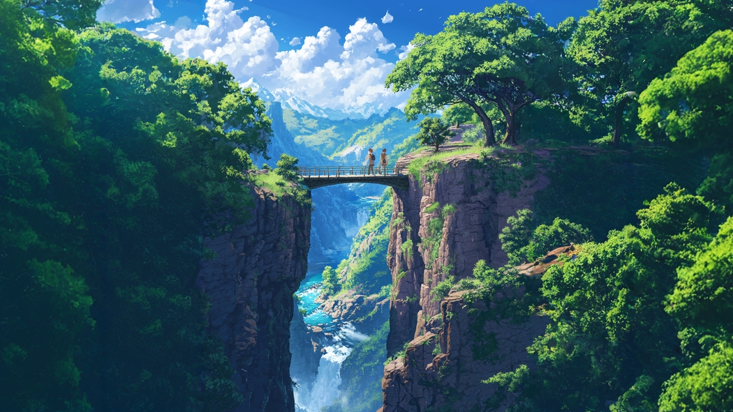 天桥绝美4K（3840x2160）高清风景壁纸免费下载