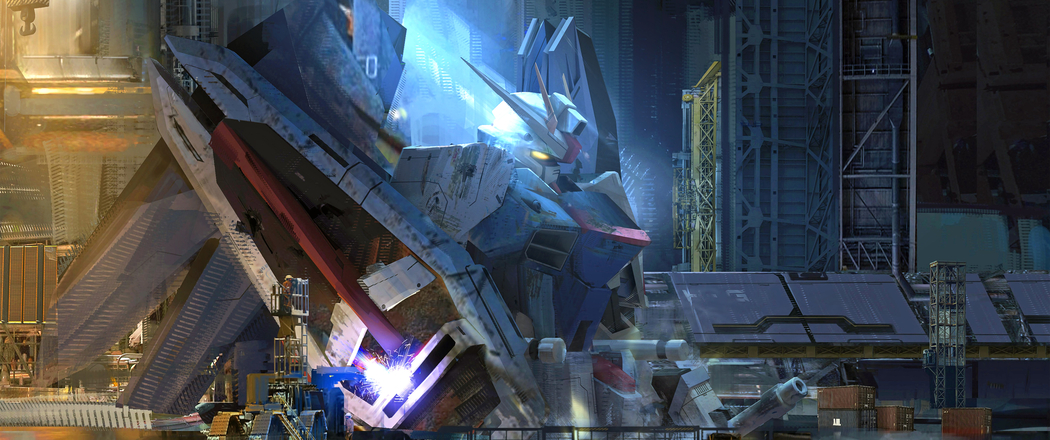 4K高清自由高达动漫壁纸，3440x1440带鱼屏专属下载