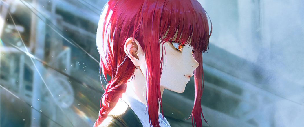 高清4K玛奇玛动漫壁纸，3440x1440尺寸免费下载