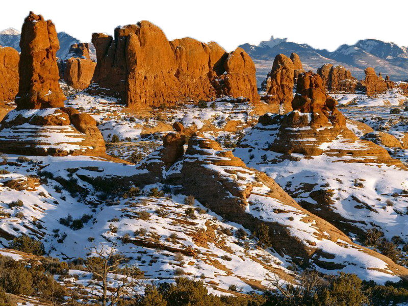 沙漠奇石高清透明PNG与EPS格式风景设计素材下载