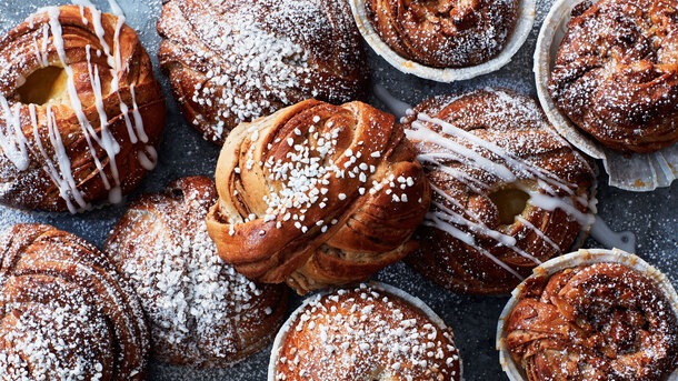 西式甜点面包高清透明PNG壁纸，场景背景设计素材一键下载